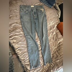 Agolde Stylish Blue Women's Jeans
